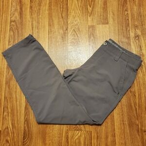 Under Armour Golf Pants Men 34x32 Gray The Showdown‎ Performance Stretch